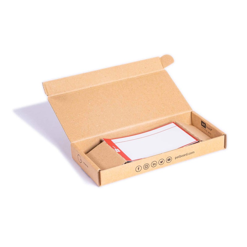 PATboard Scrum and Kanban Board Medium TASKcards Magnetic - Red - Image 2